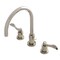 Kingston Brass KS8926DFL 8" Widespread Bathroom Faucet, Polished Nickel KS8926DFL - alternate 1